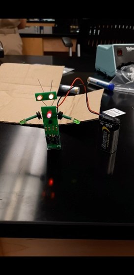 US Naval Academy Summer Stem 2019: Building a Mini Robot